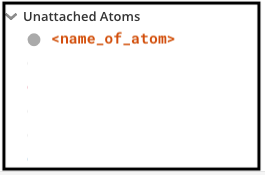 unattached-atom