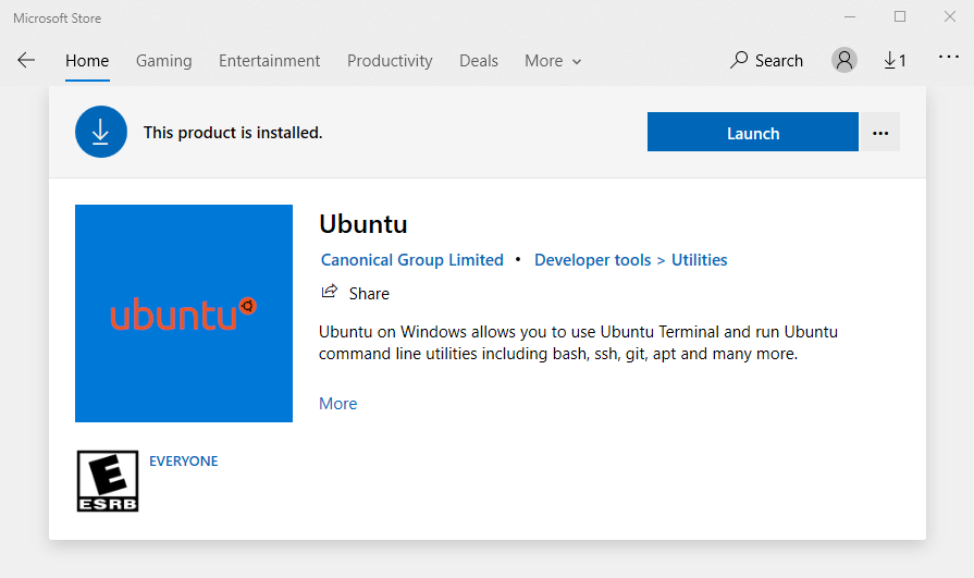 Ubuntu Launch